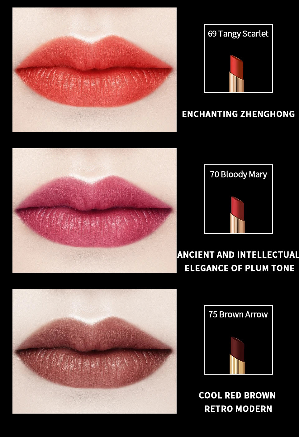 CHARMACY 16-Color Waterproof Velvet Lipstick – Long-Lasting Matte