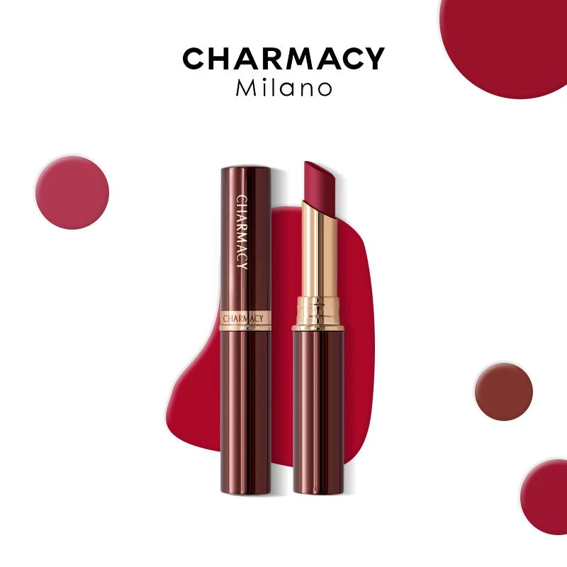 CHARMACY 16-Color Waterproof Velvet Lipstick – Long-Lasting Matte