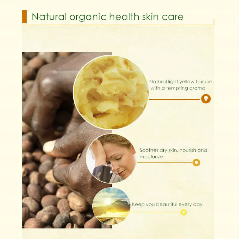 Dimollaure 50g Natural Shea Butter – Moisturizing Body & Skin Oil