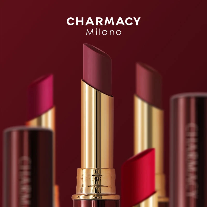 CHARMACY 16-Color Waterproof Velvet Lipstick – Long-Lasting Matte