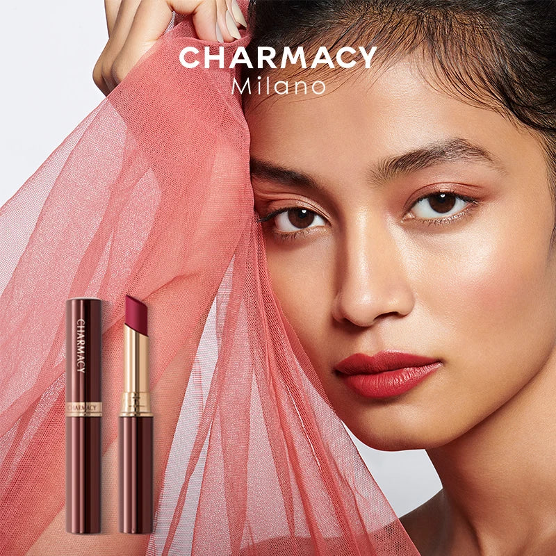 CHARMACY 16-Color Waterproof Velvet Lipstick – Long-Lasting Matte