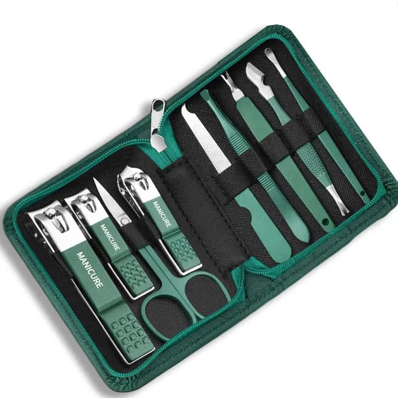 Professional Nail Care Kit 7 10 12 18 Pieces - Addoree