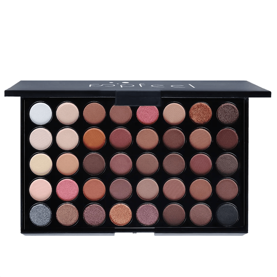 Paleta de sombras POPFEEL com 40 cores - Addoree