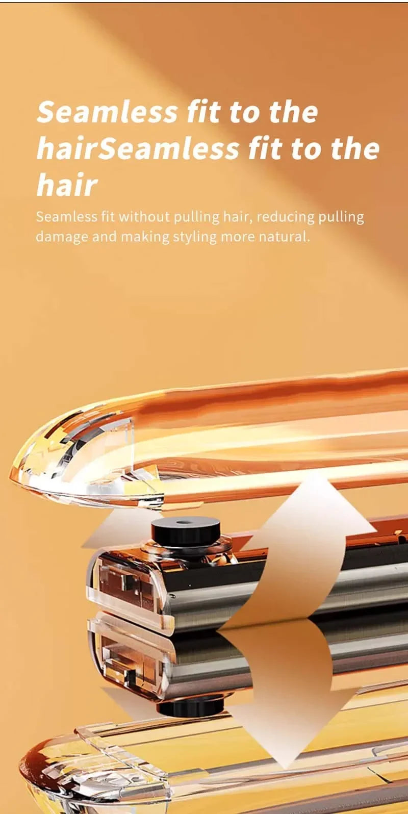 Tinsol 2-in-1 Hair Straightener Curling Iron