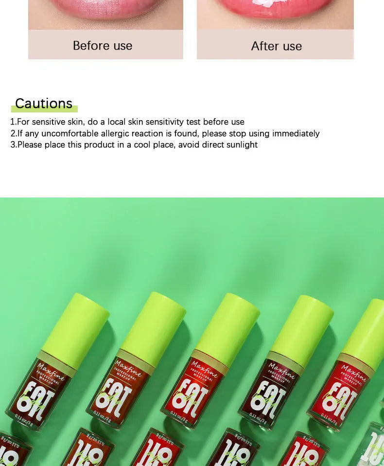 Waterproof Long-lasting Lip Gloss Non-stick Cup