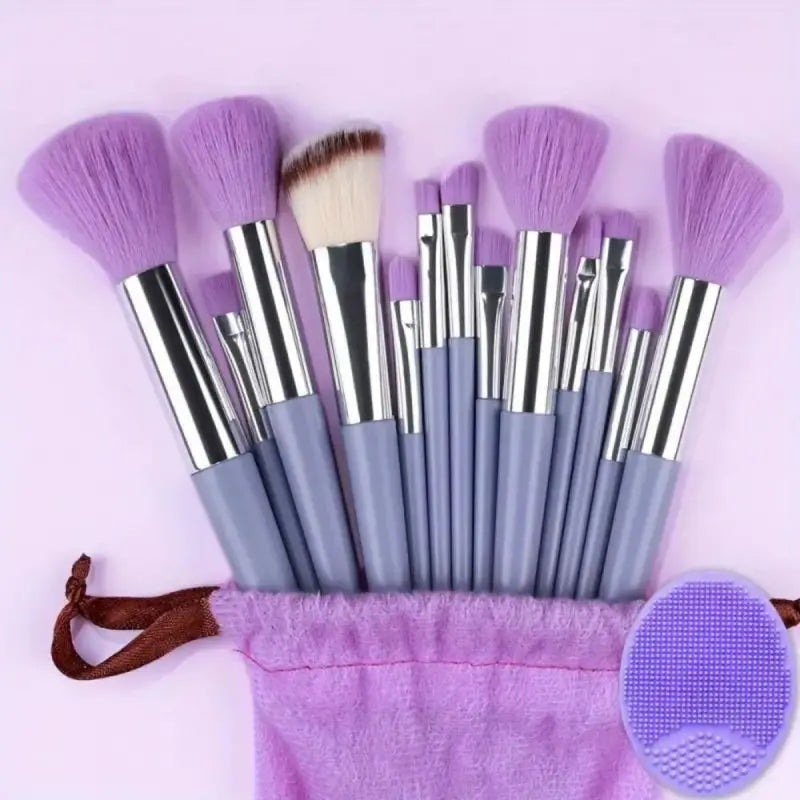 Soft Fluffy Professional Makeup Brush Set