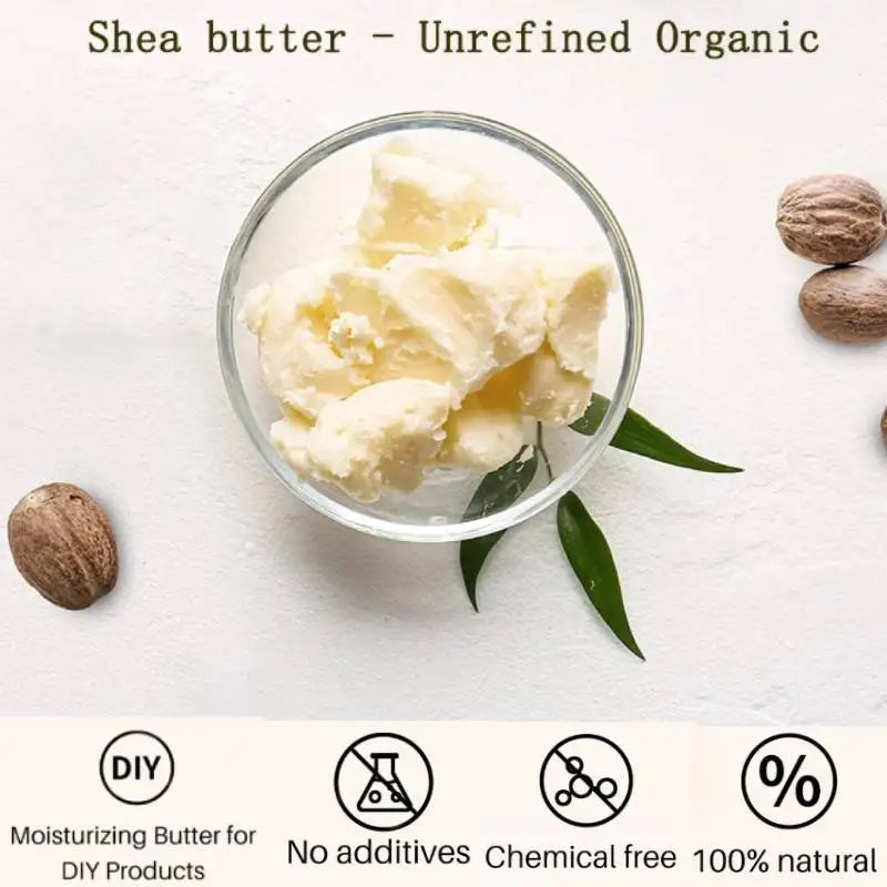 Dimollaure 50g Natural Shea Butter – Moisturizing Body & Skin Oil