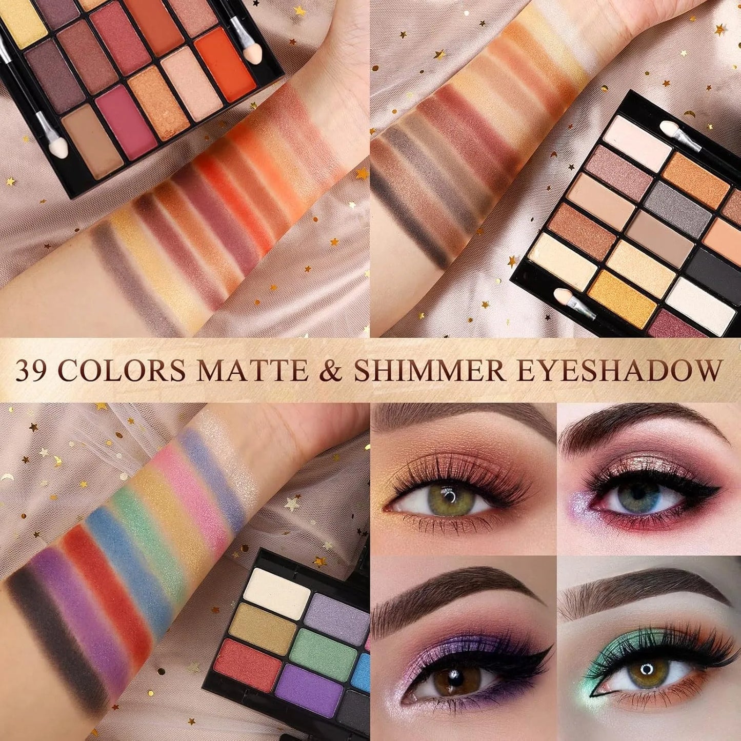 Color Spirit Professional Makeup Kit – Complete Set for Artists
