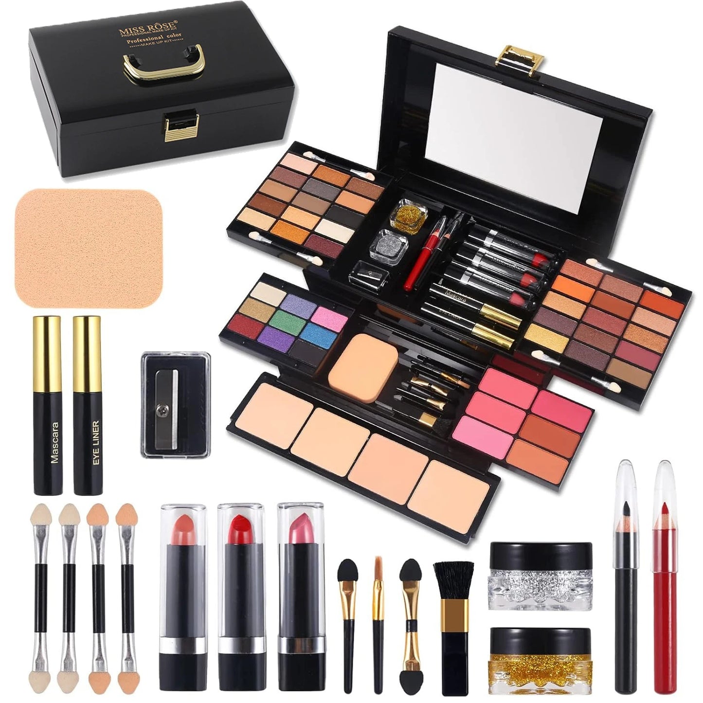 Color Spirit Professional Makeup Kit – Complete Set for Artists