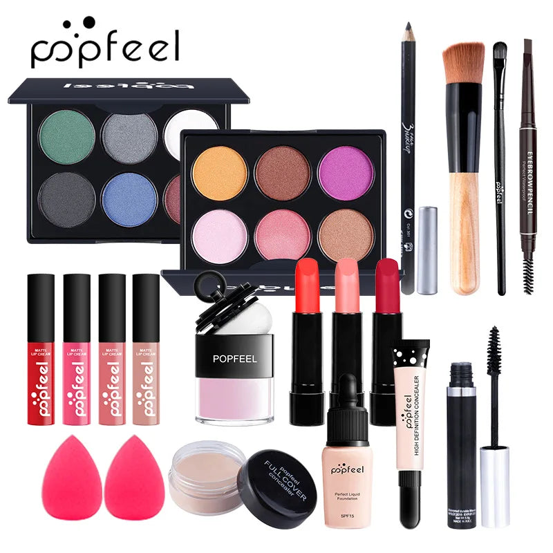 POPFEEL All-in-One Makeup Kit – Complete Beauty Gift Set