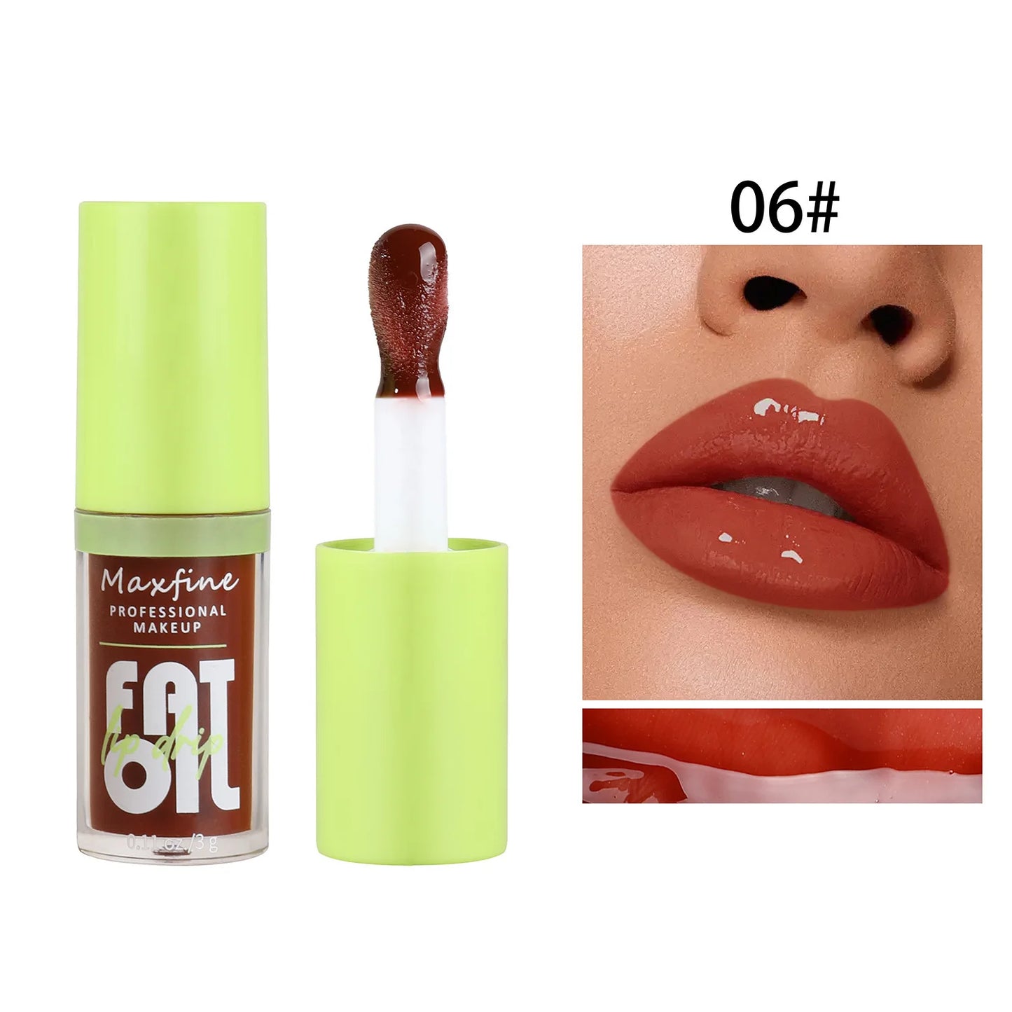 Waterproof Long-lasting Lip Gloss Non-stick Cup