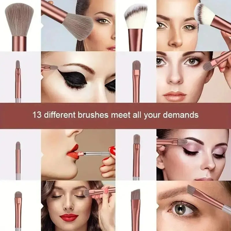 Soft Fluffy Professional Makeup Brush Set