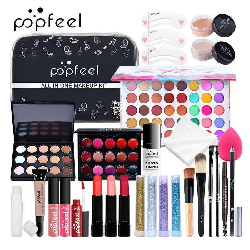 POPFEEL All-in-One Makeup Kit – Complete Beauty Gift Set
