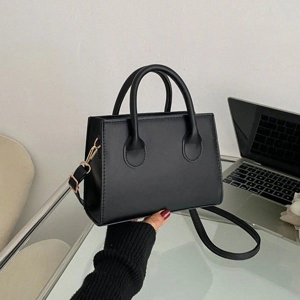 Casual PU leather crossbody bag