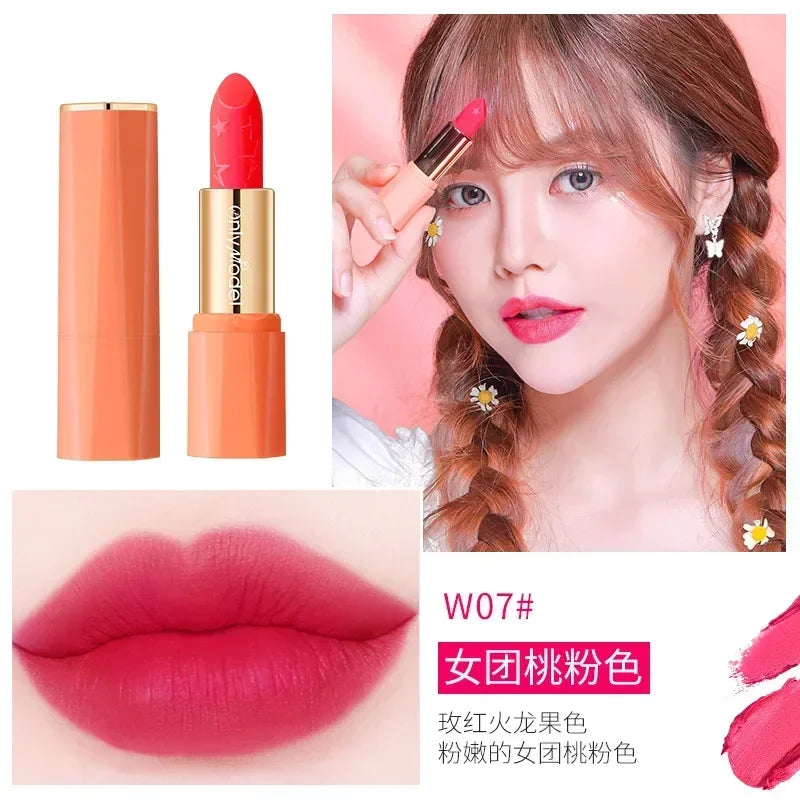 Orange Matte Lipstick – Silky Smooth & Long-Lasting