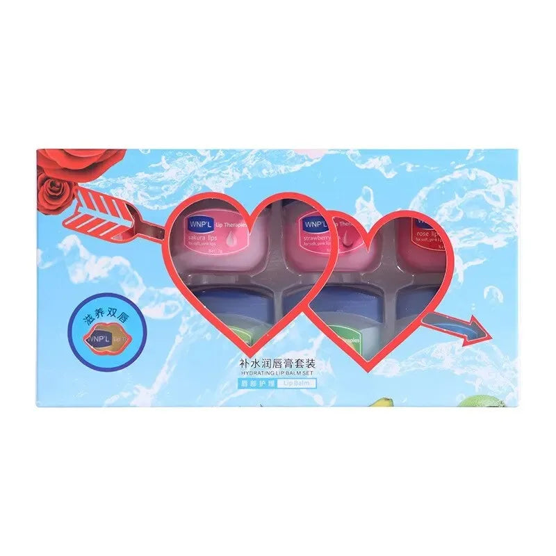 Moisturizing Lip Balm Set 4 6 8 Pcs Natural Care