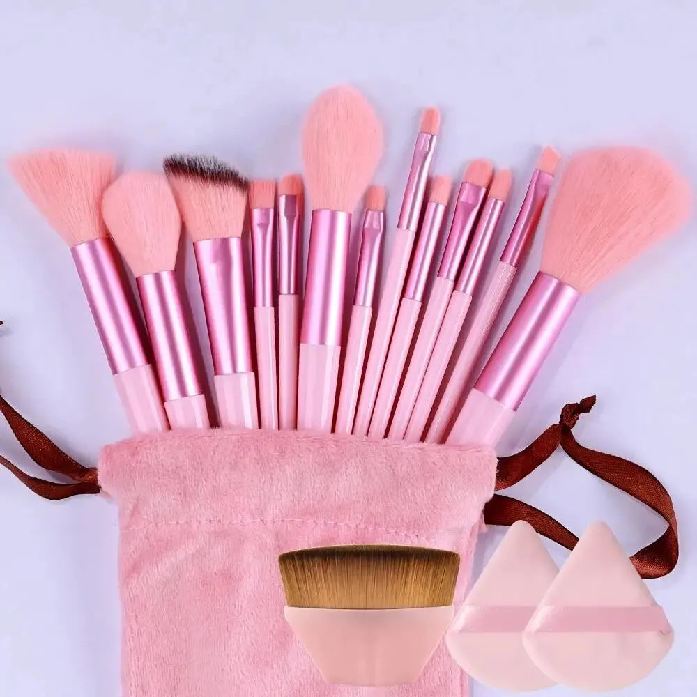 Soft Fluffy Professional Makeup Brush Set