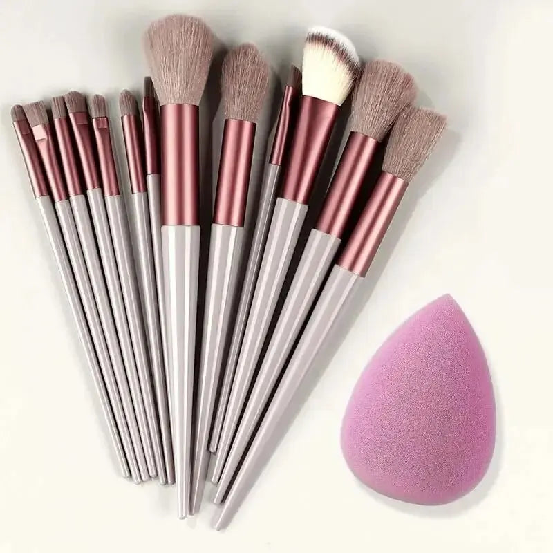 Soft Fluffy Professional Makeup Brush Set