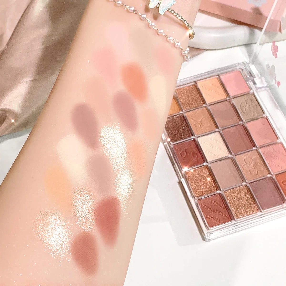 20 Color Eyeshadow Palette Shimmer Matte Long Lasting