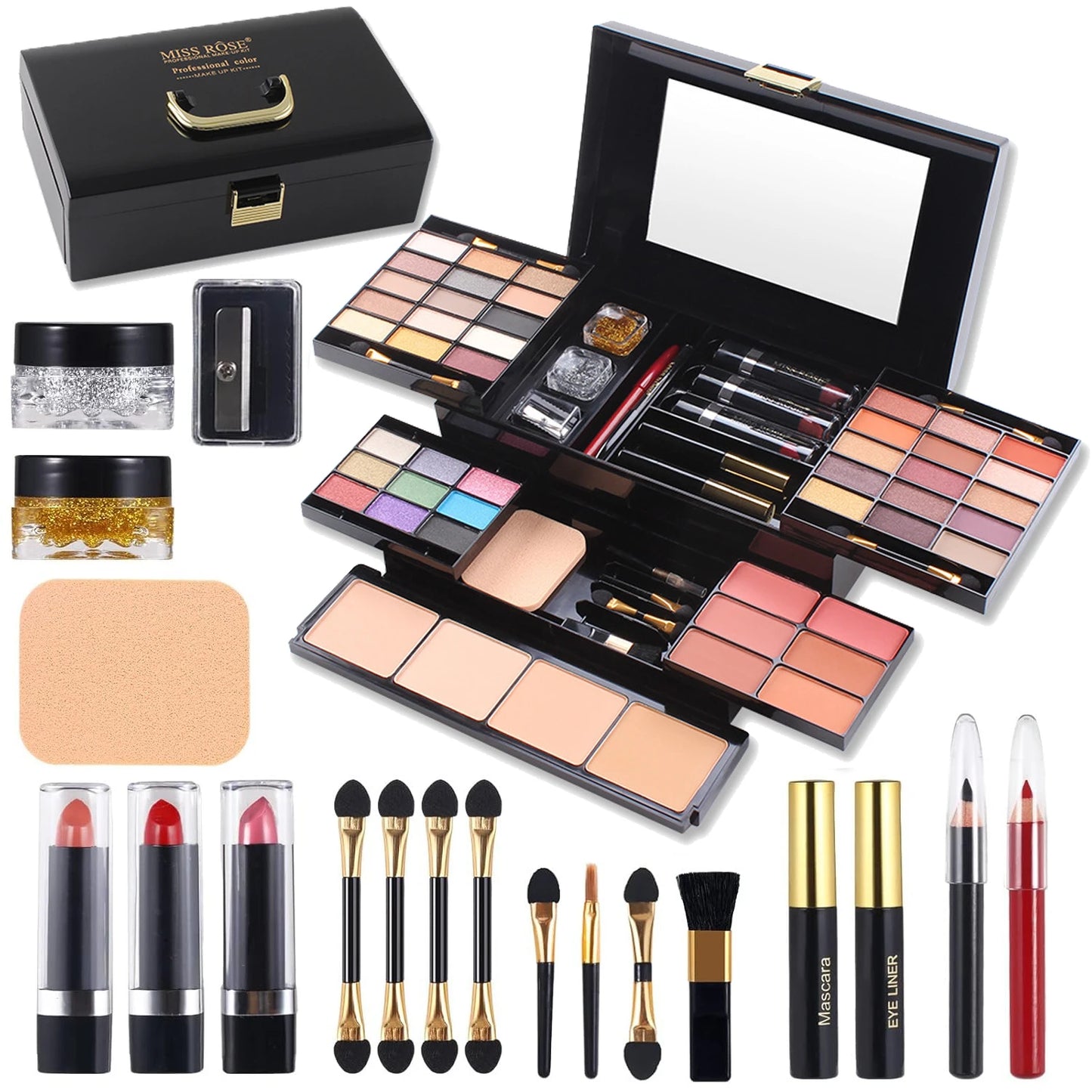 Color Spirit Professional Makeup Kit – Complete Set for Artists