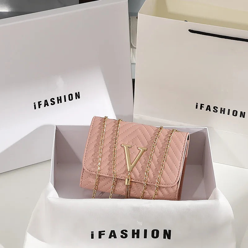 Luxury Embroidered Crossbody Bag