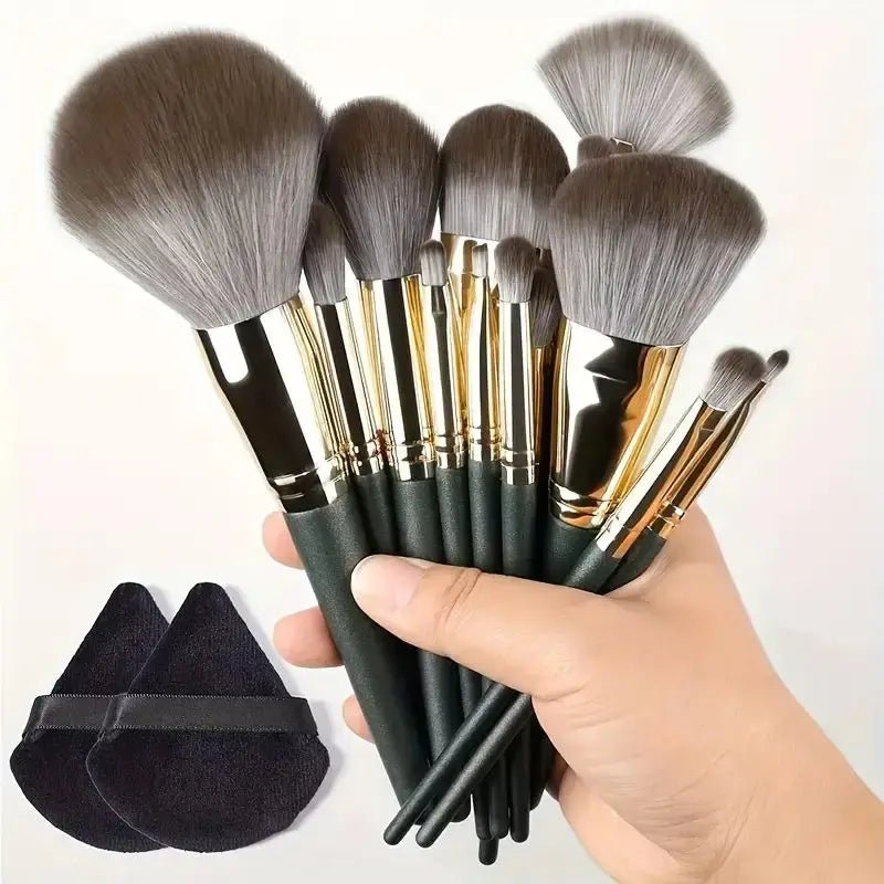 Soft Fluffy Professional Makeup Brush Set - Addoree