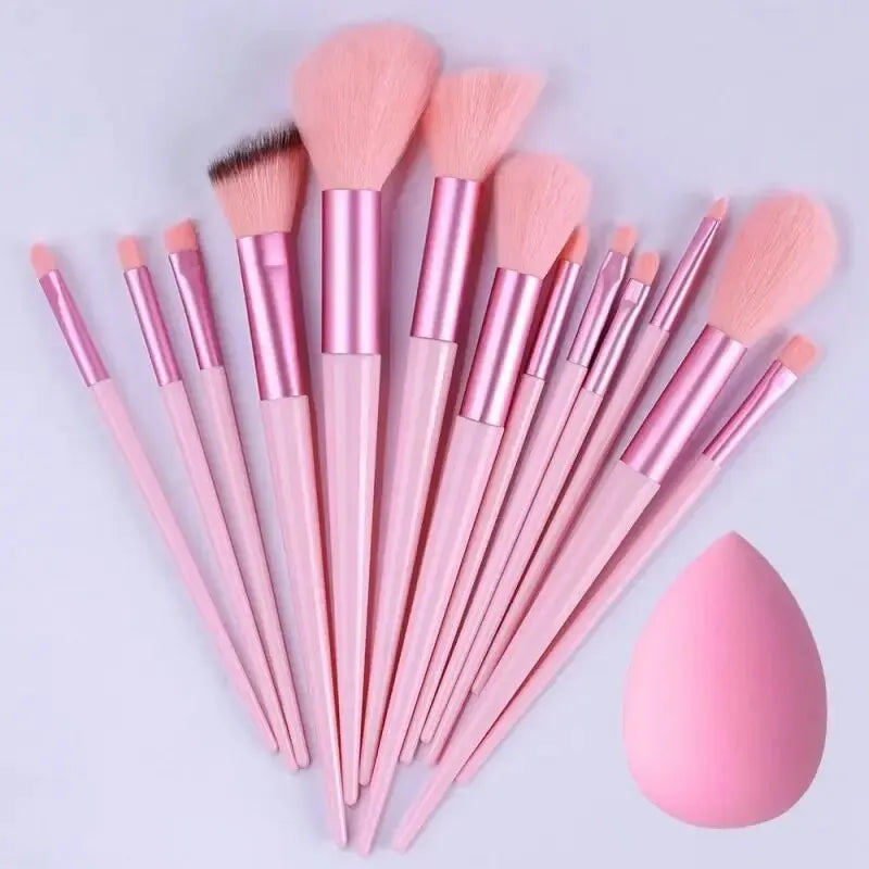 Soft Fluffy Professional Makeup Brush Set
