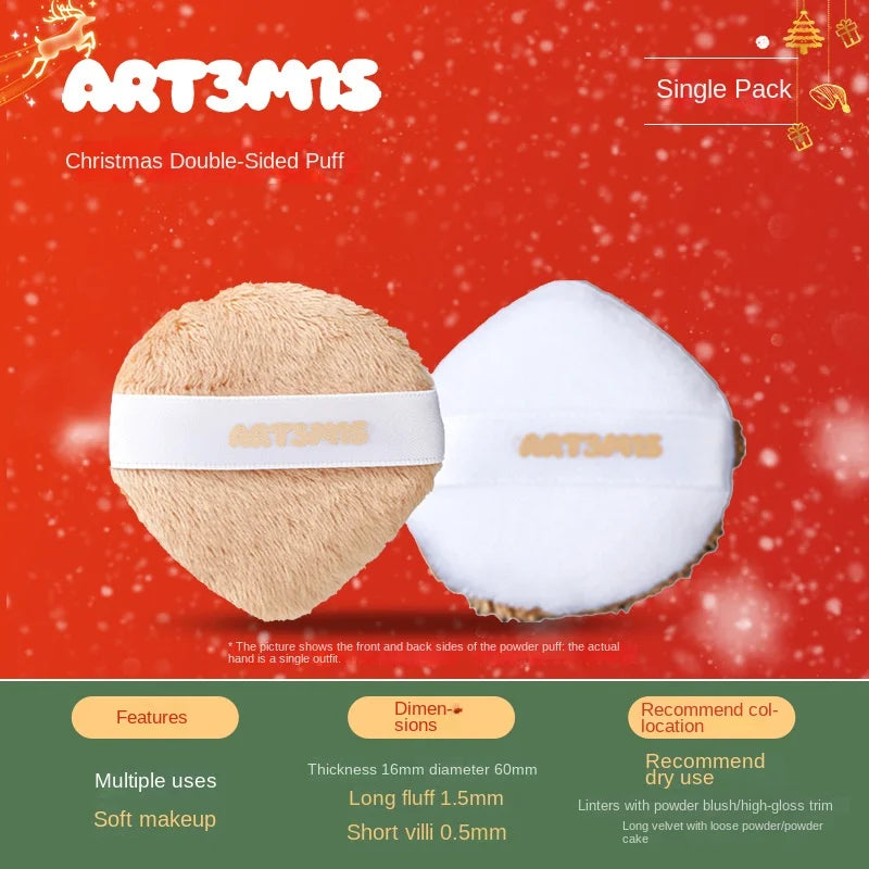 Dual-Sided Powder Puff – Smooth, Even, Long-Lasting Finish