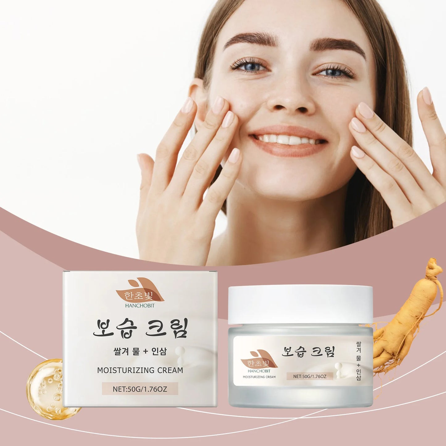 Hanchobit Korean Moisturizing Facial Cream