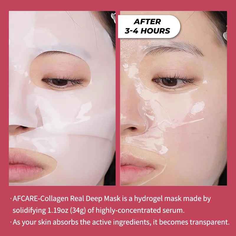 Korean Bio Collagen Face Mask Hydrating Anti Aging