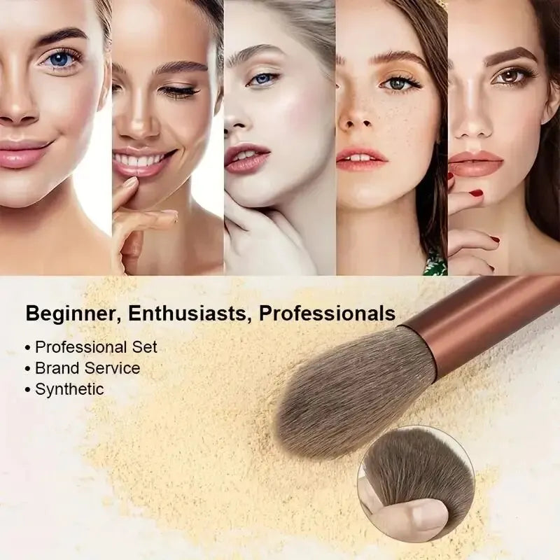Soft Fluffy Professional Makeup Brush Set
