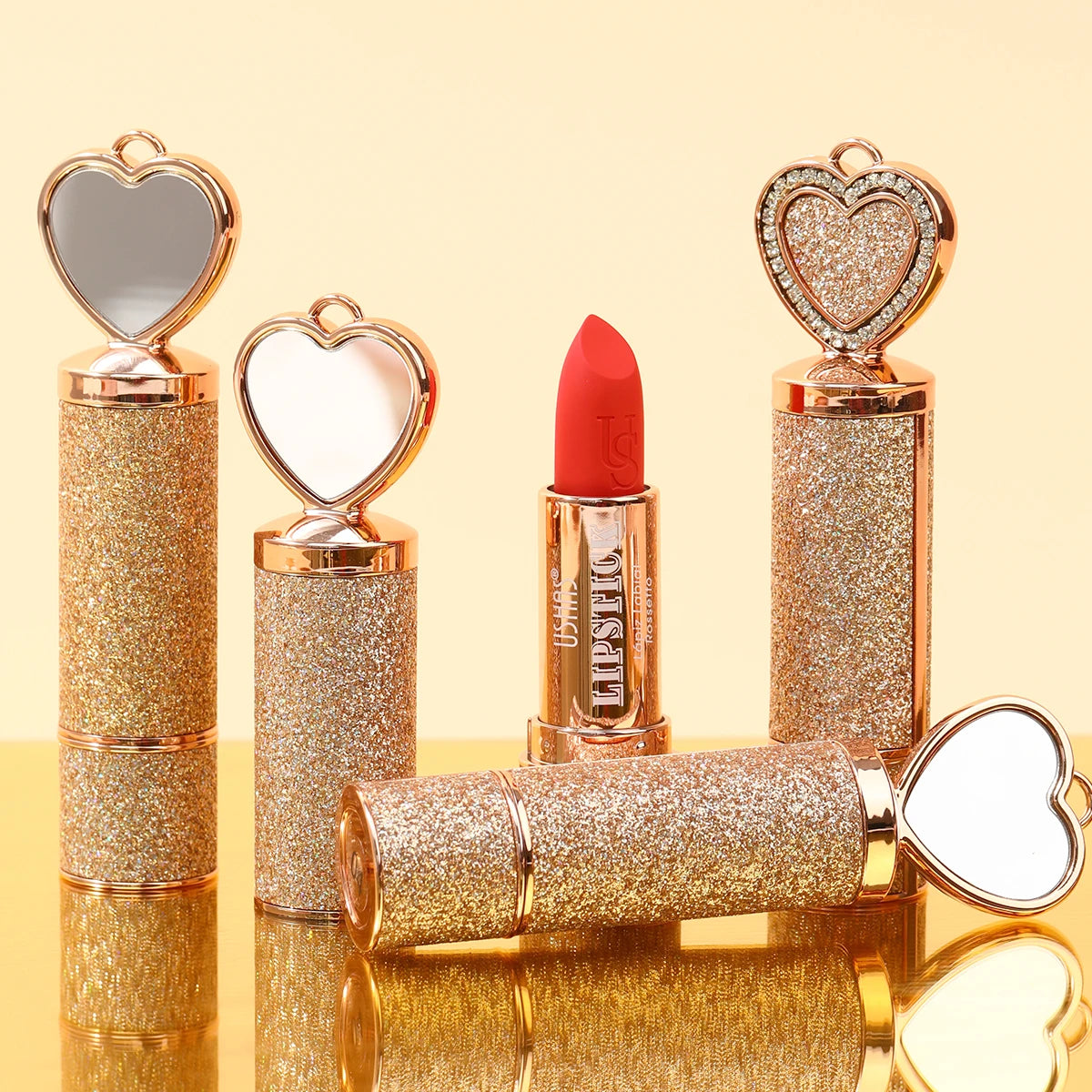 USHAS Matte Lipstick Long-lasting Waterproof Moisturizing