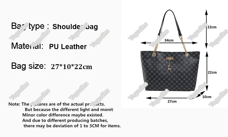 Women's soft leather tote bag