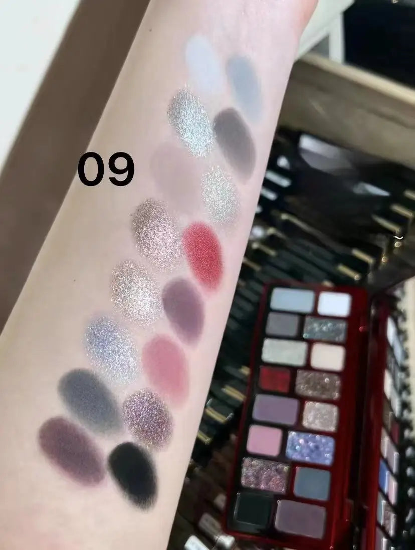 Cheeryep 16-Color Eyeshadow Palette – Glitter, Matte & Pearlescent