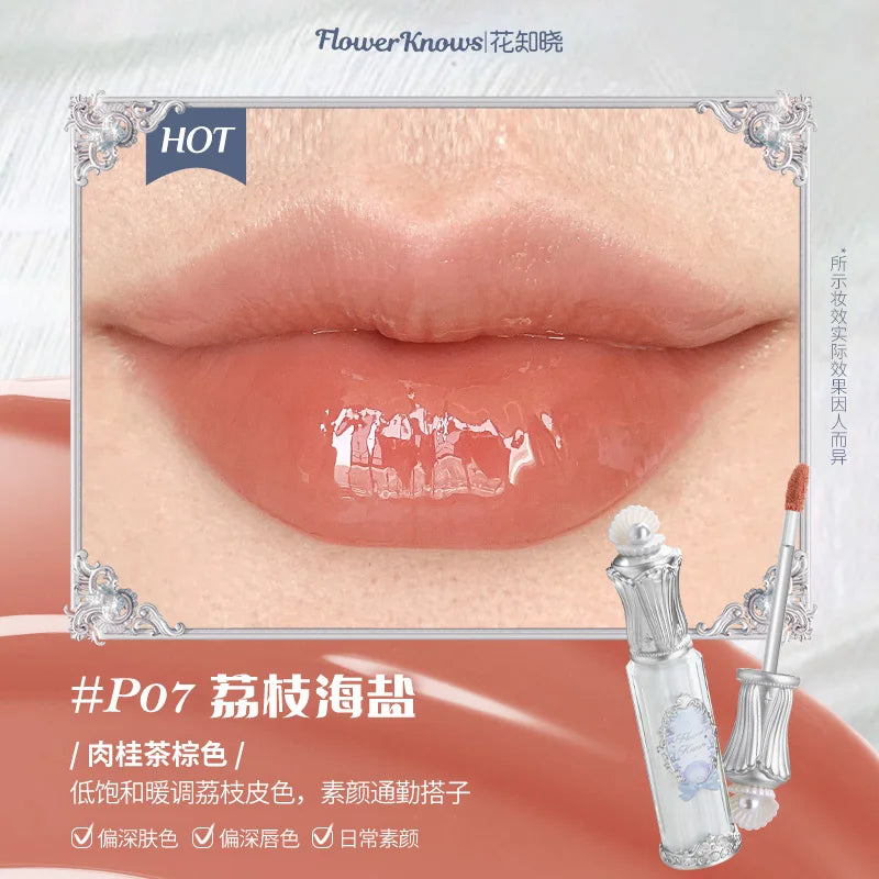 Flowerknows Strawberry Cupid Lipstick – Matte Velvet Lip Gloss
