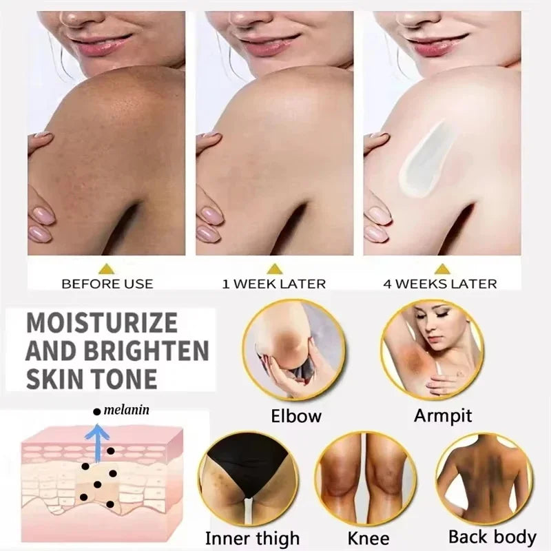 Body Whitening and Moisturizing Cream