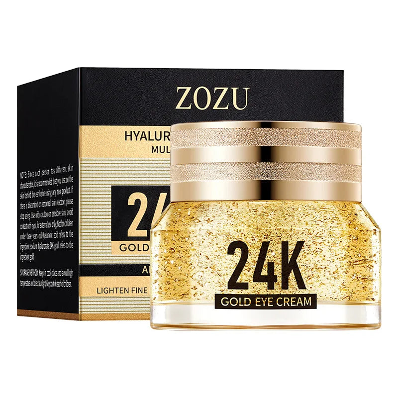 24k Gold Hyaluronic Acid Eye Cream Moisturizing