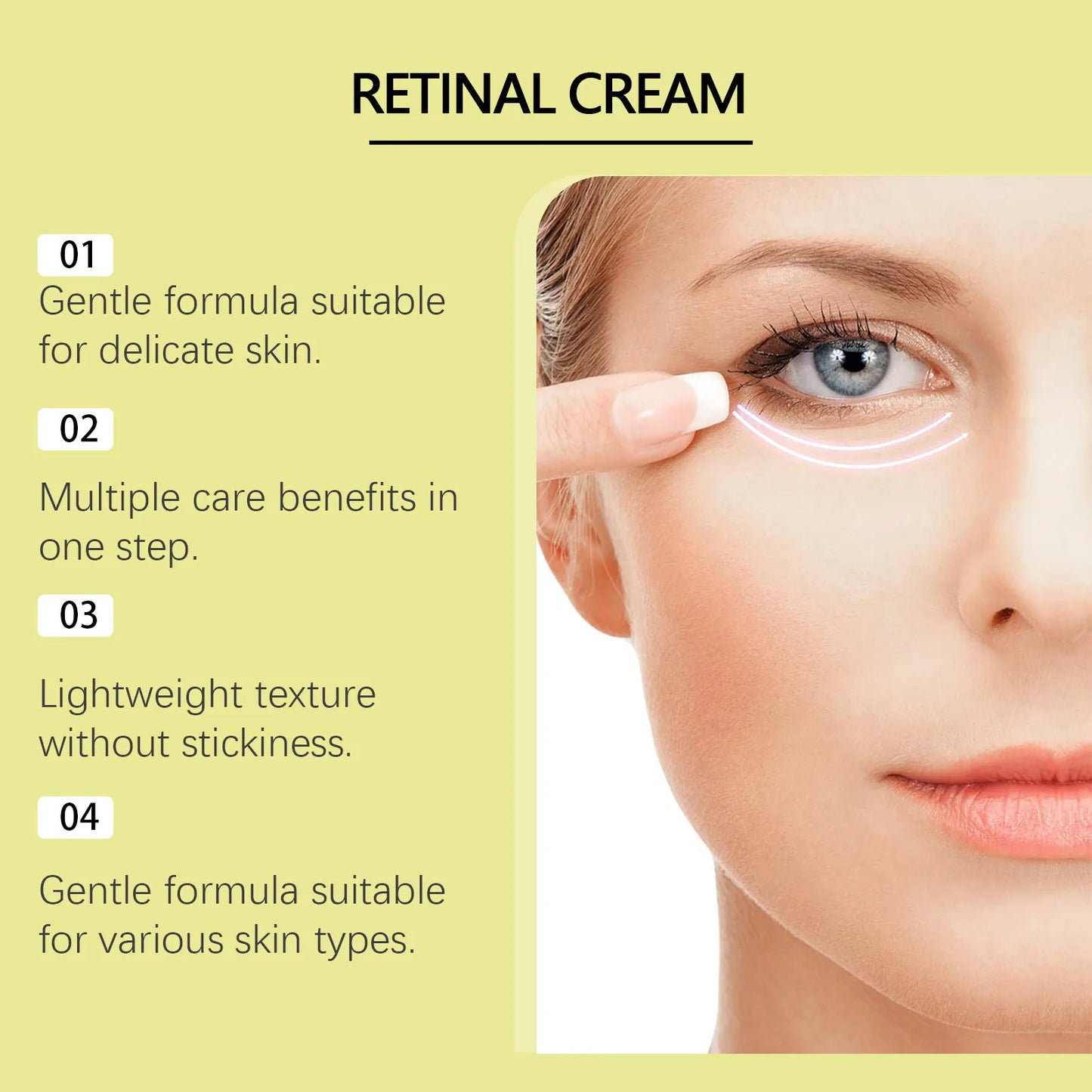 Retinal Anti-Wrinkle Cream – Firming, Moisturizing & Smoothing