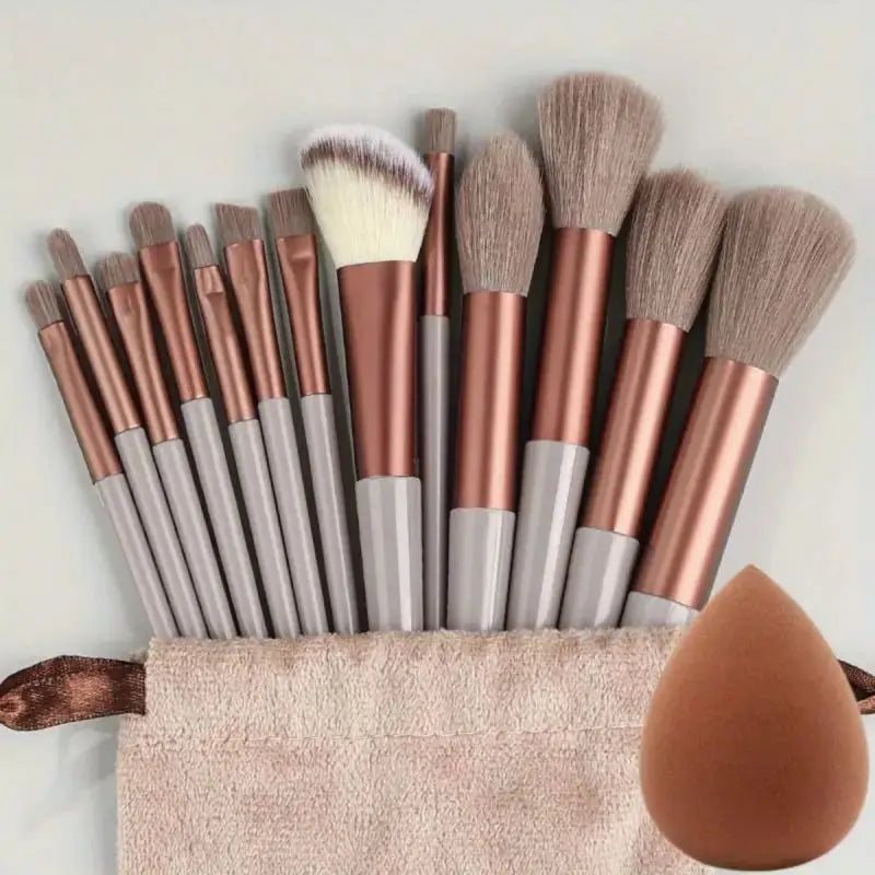 Soft Fluffy Professional Makeup Brush Set
