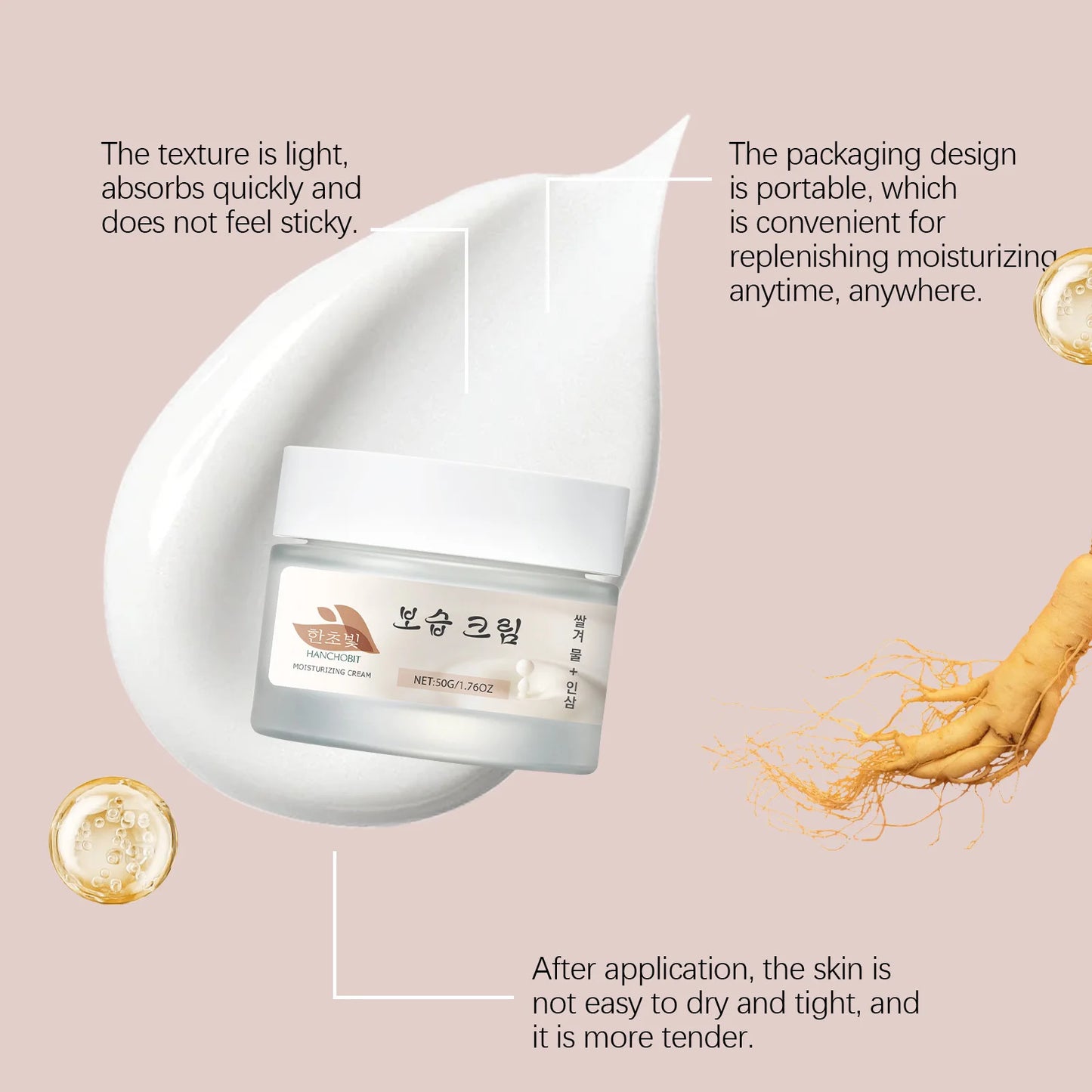 Hanchobit Korean Moisturizing Facial Cream