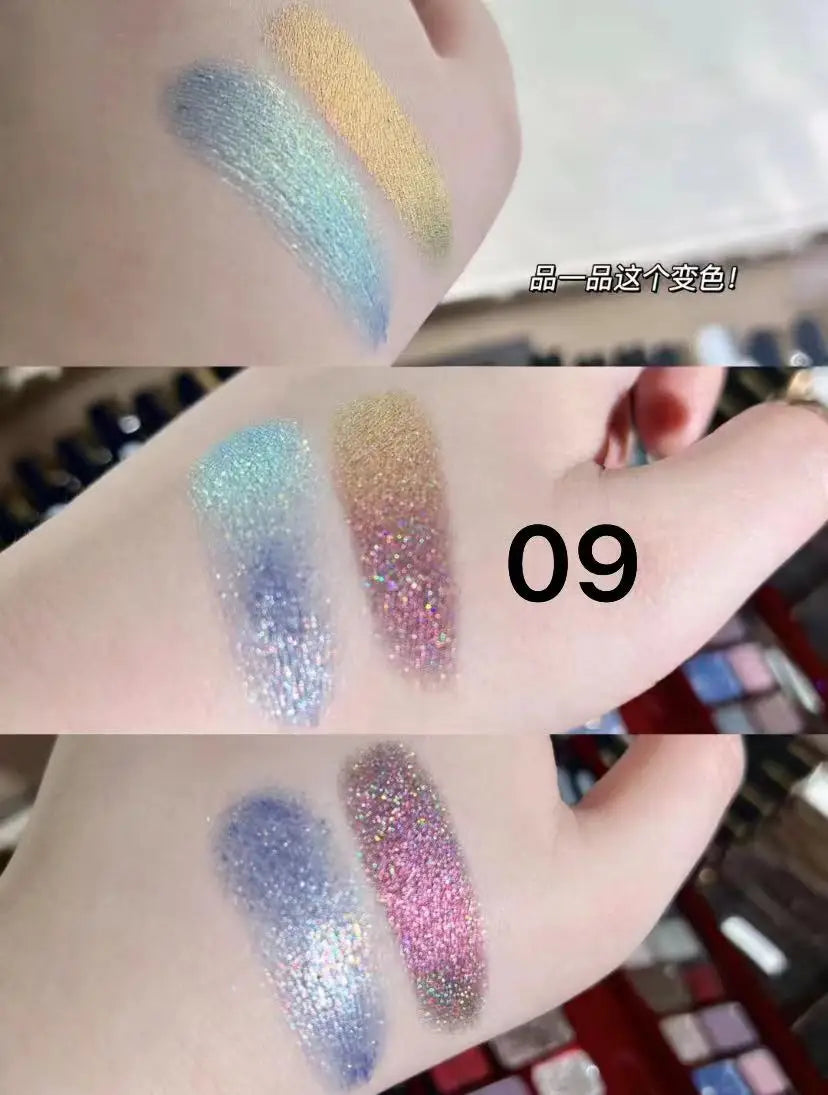 Cheeryep 16-Color Eyeshadow Palette – Glitter, Matte & Pearlescent