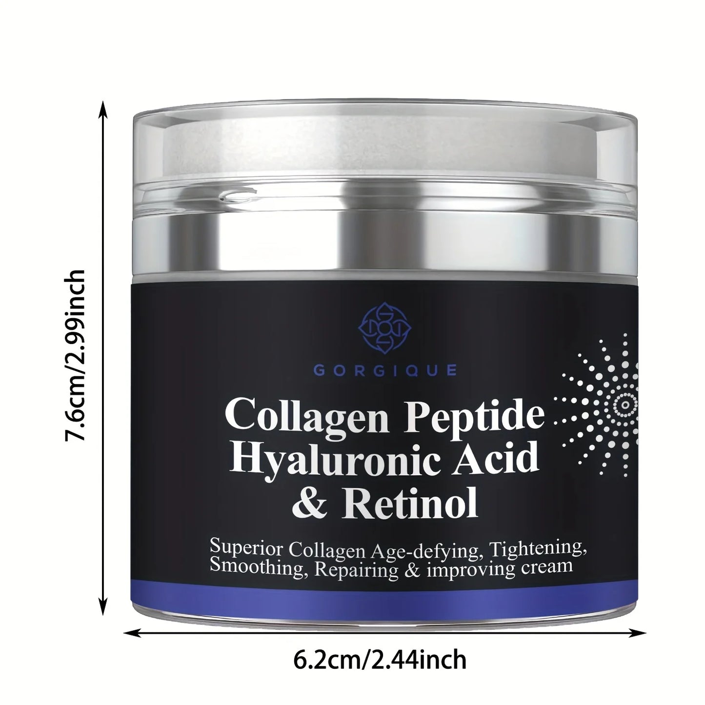 Collagen Peptide Anti-Wrinkle Cream – Hyaluronic Acid & Retinol