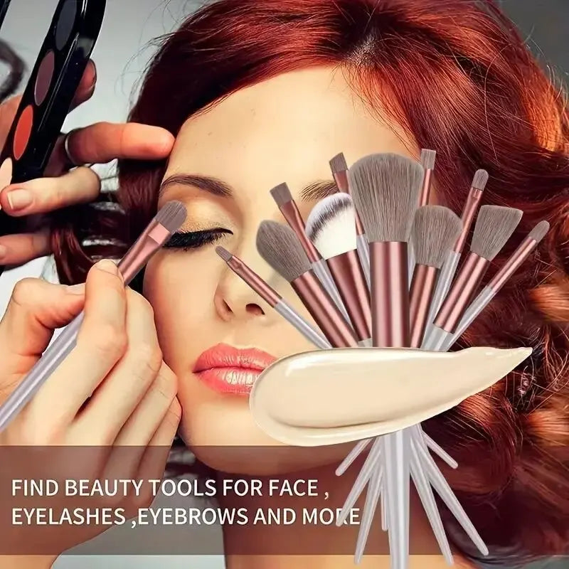 Soft Fluffy Professional Makeup Brush Set