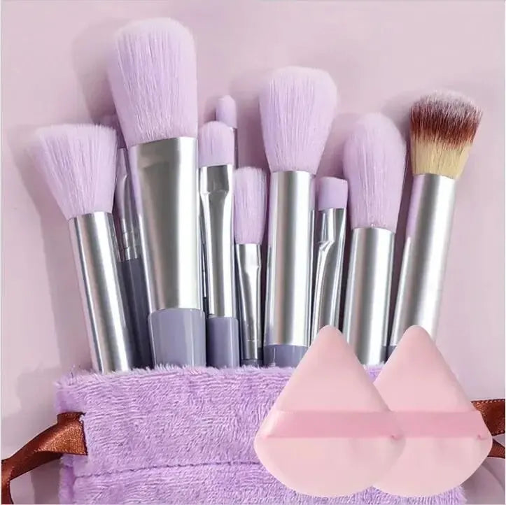 Soft Fluffy Professional Makeup Brush Set