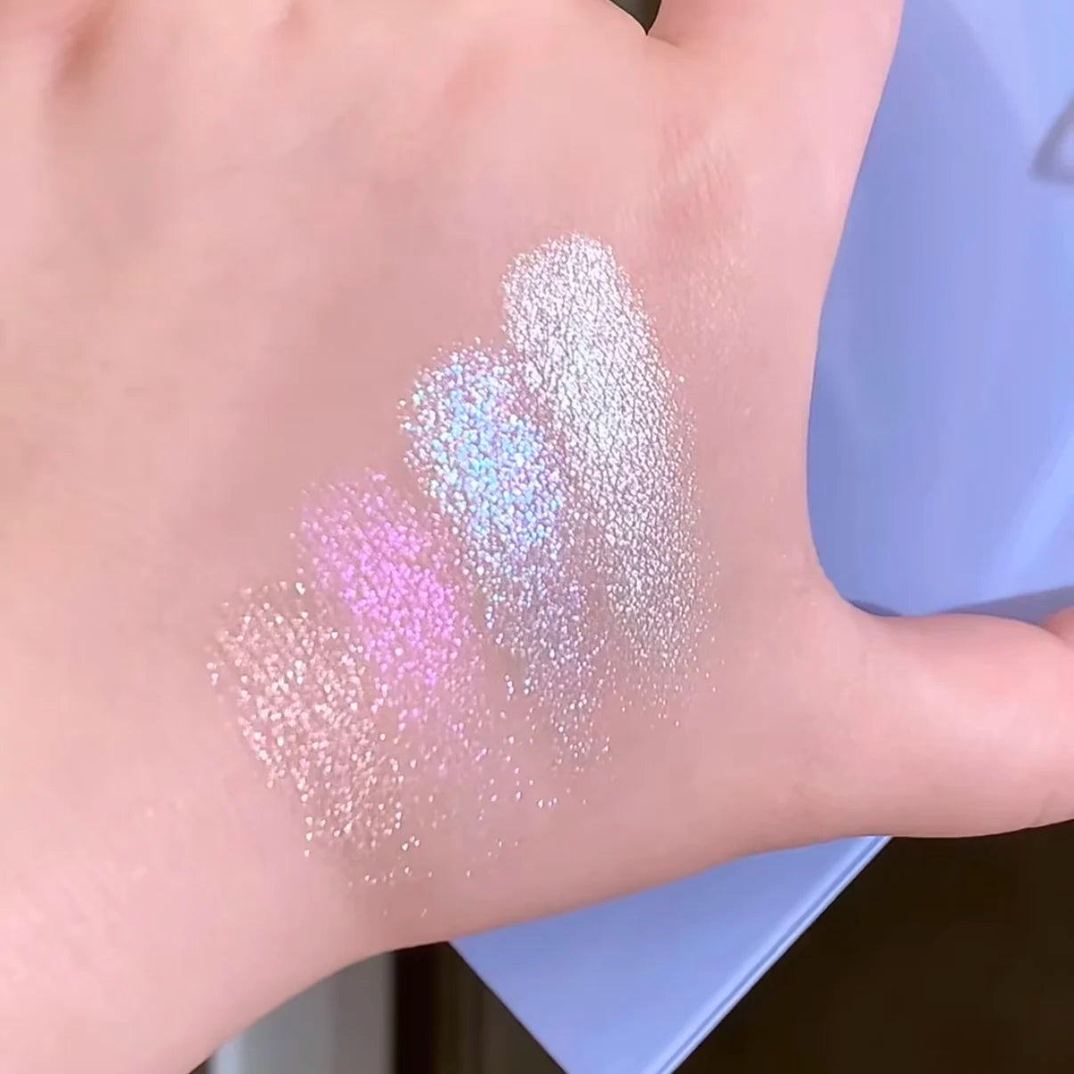 Cheeryep 16-Color Eyeshadow Palette – Glitter, Matte & Pearlescent