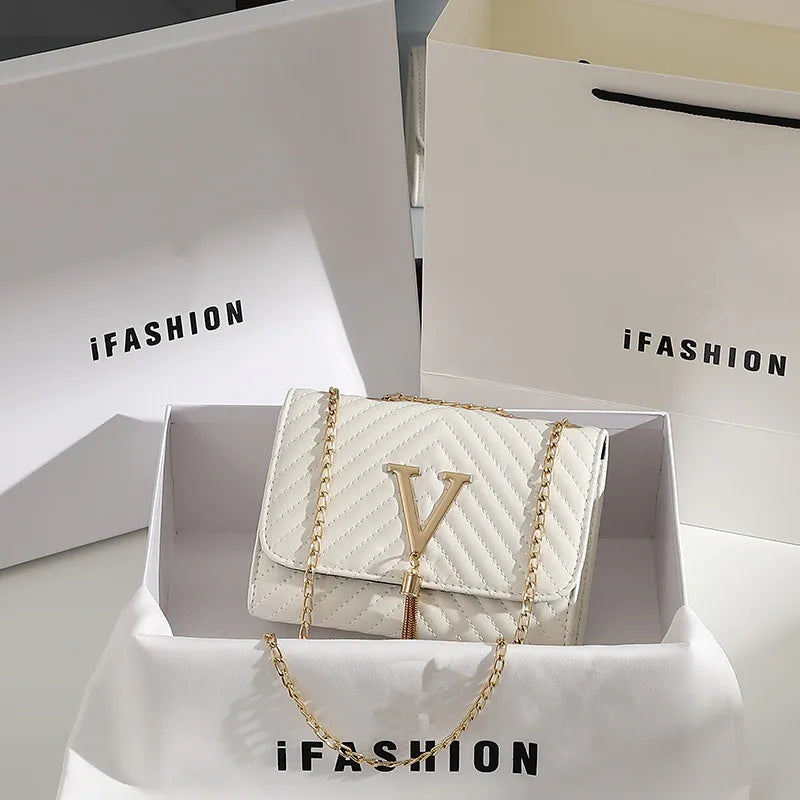 Luxury Embroidered Crossbody Bag
