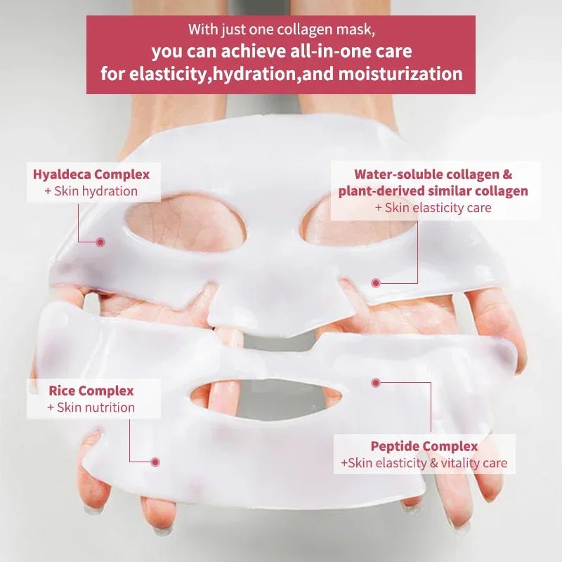 Korean Bio Collagen Face Mask Hydrating Anti Aging - Addoree