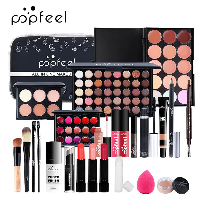 POPFEEL All-in-One Makeup Kit – Complete Beauty Gift Set