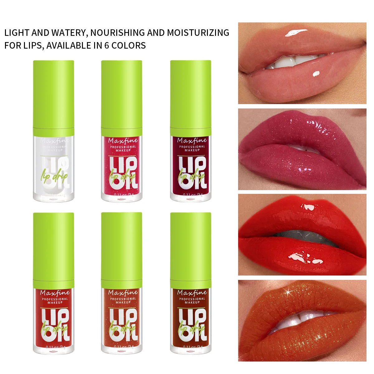 Waterproof Long-lasting Lip Gloss Non-stick Cup