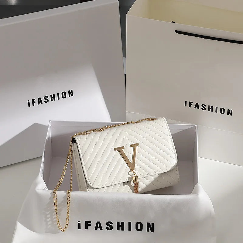 Luxury Embroidered Crossbody Bag